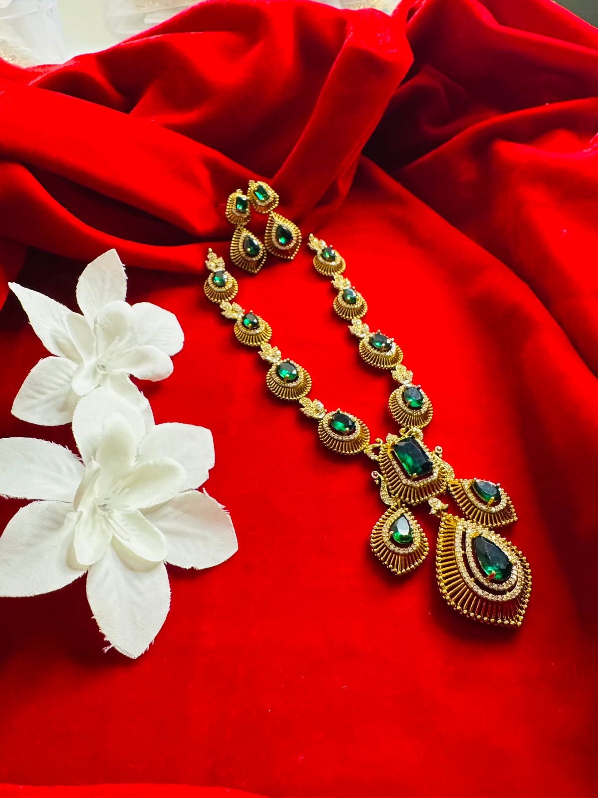 Emerald necklace